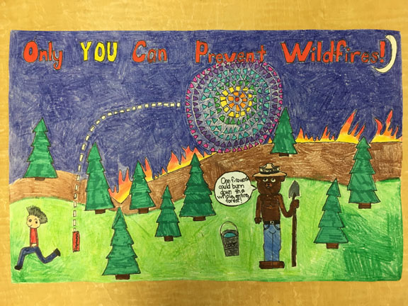 2019 Smokey Bear Poster Contest Winners Chosen | Utah Associated Garden ...